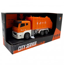 Детская игрушечная машинка "Муровоз" D-007AB(Orange) свет и звук