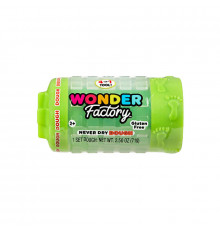 Незастывающая масса для лепки в банке 595120, 5x5x8 см Зеленый