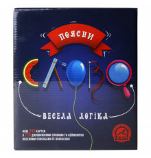 Настольная игра Объясни слово. Веселая логика Arial 911272 на укр. языке