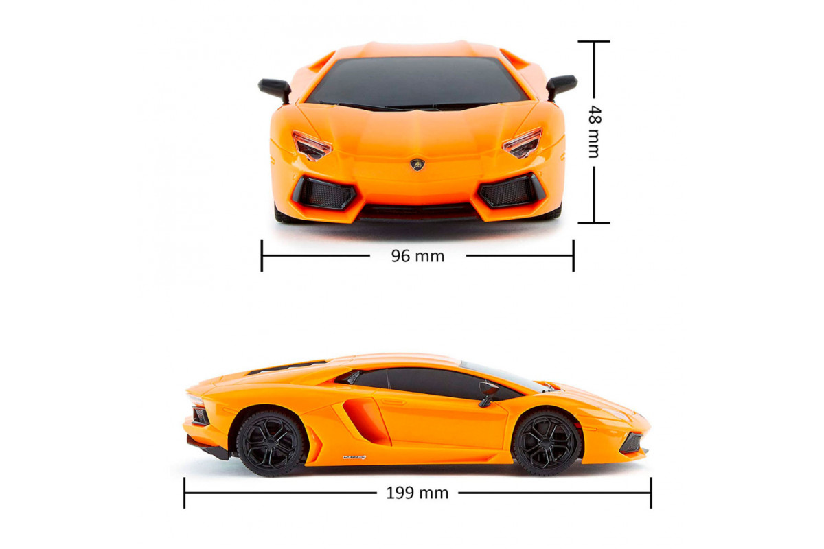 Автомобиль на радиоуправлении LAMBORGHINI AVENTADOR LP 700-4 KS DRIVE 124GLBO светятся фары
