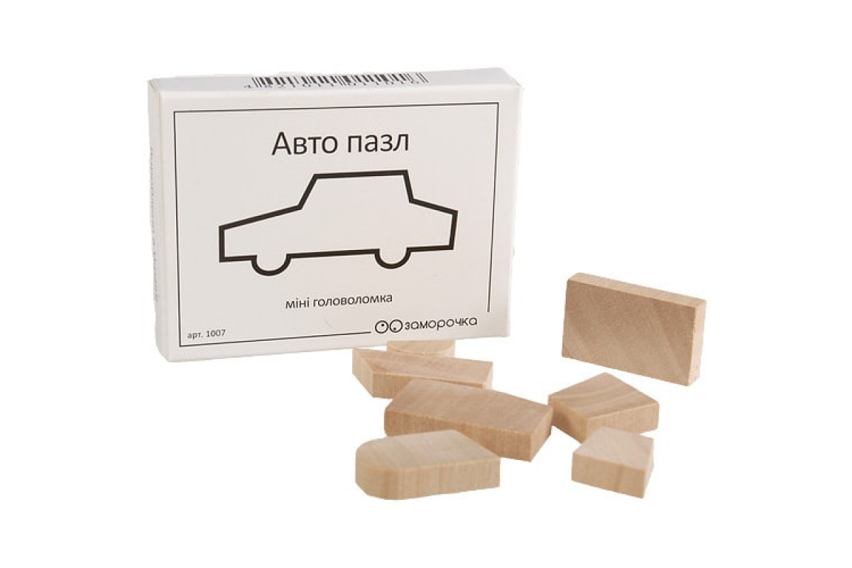Мини головоломка Авто Пазл Заморочка 5027 деревянная
