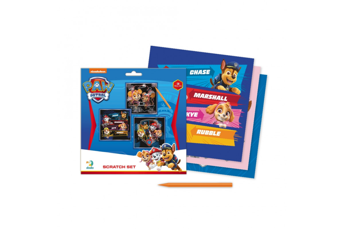 Набор гравюр Paw Patrol "Команда" Dodo 200194