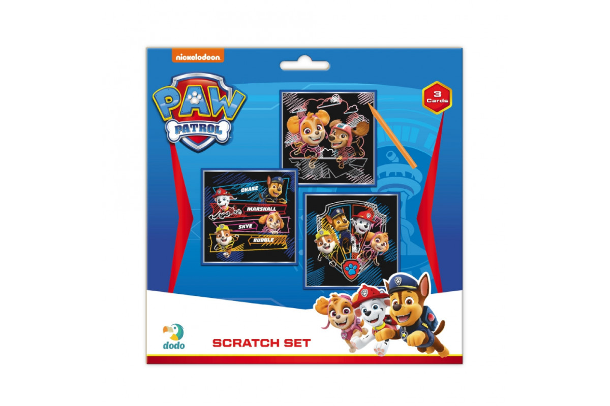 Набор гравюр Paw Patrol "Команда" Dodo 200194