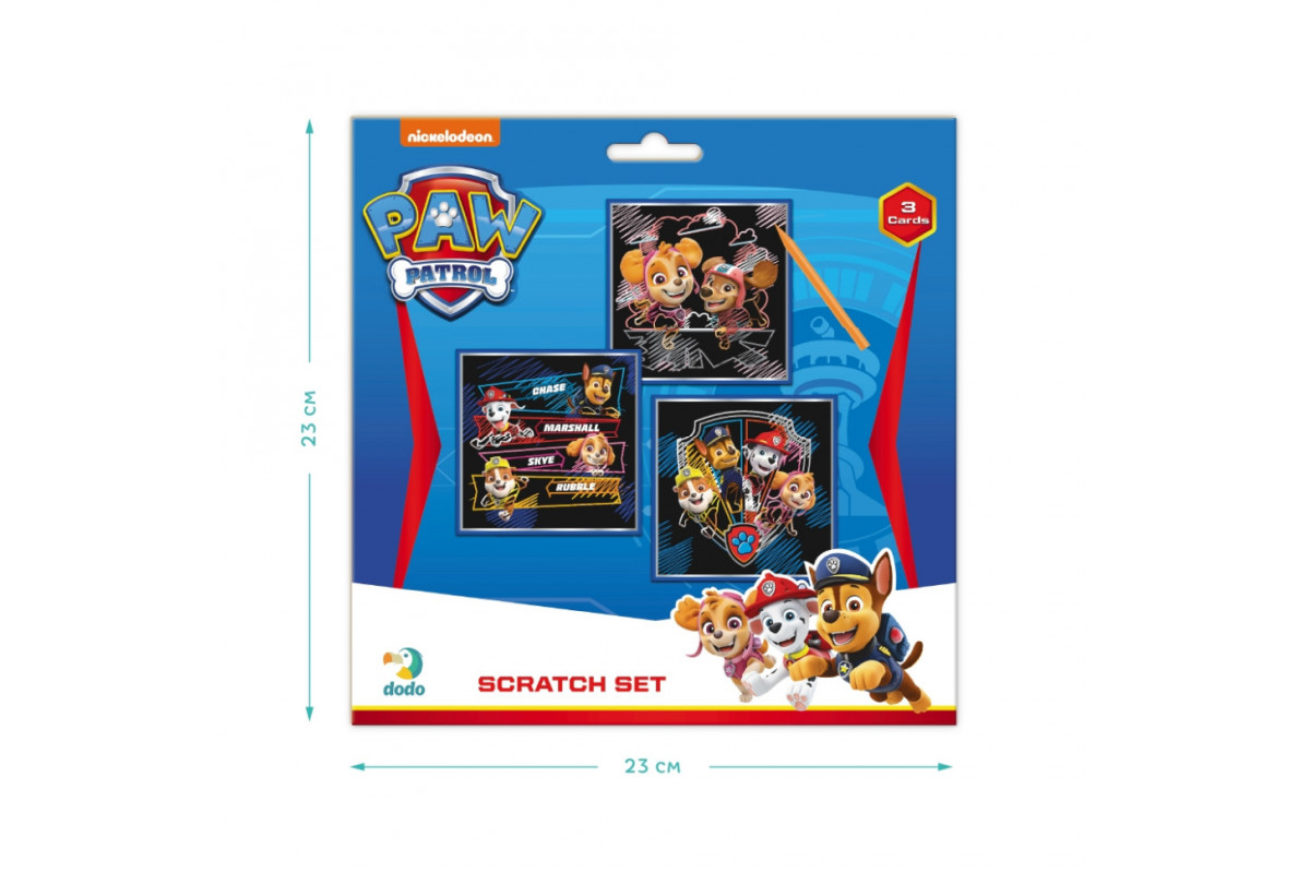 Набор гравюр Paw Patrol "Команда" Dodo 200194