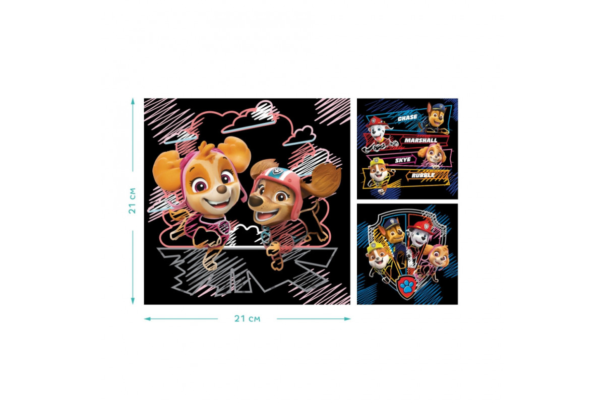 Набор гравюр Paw Patrol "Команда" Dodo 200194
