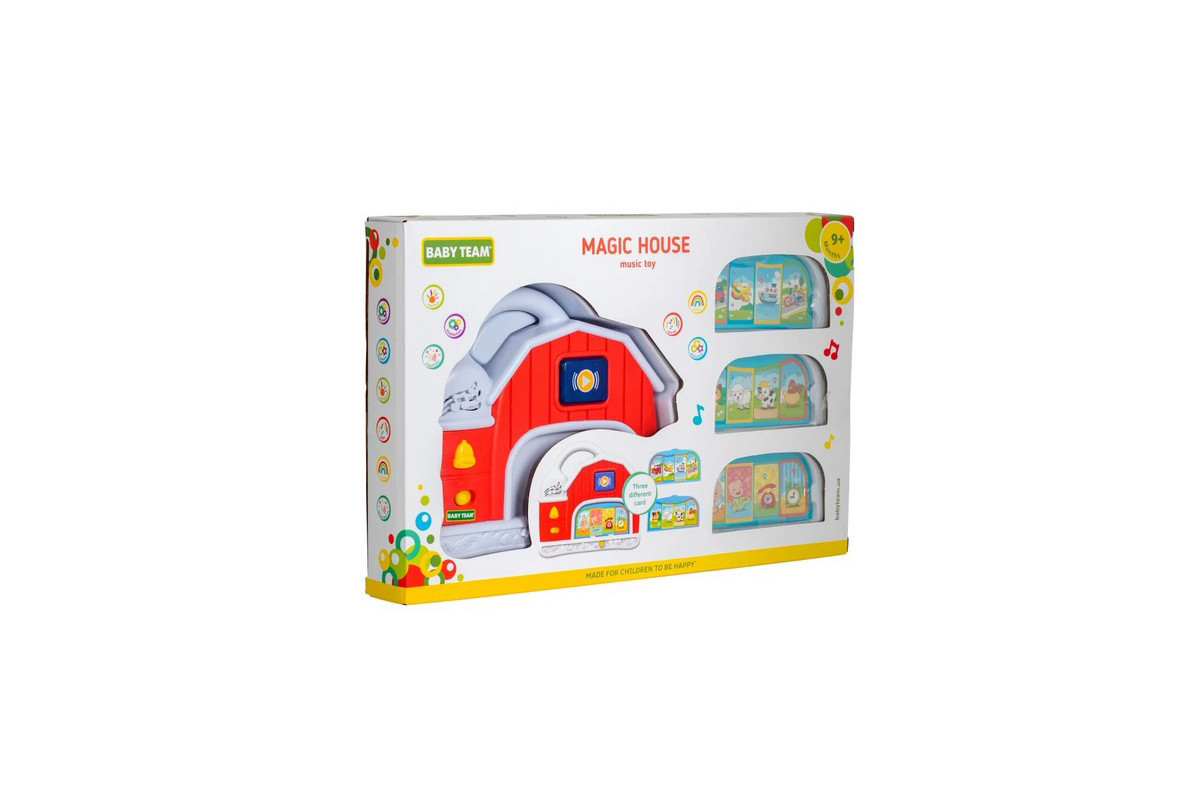 Дитяча музична іграшка "Чарівний будинок" 8651