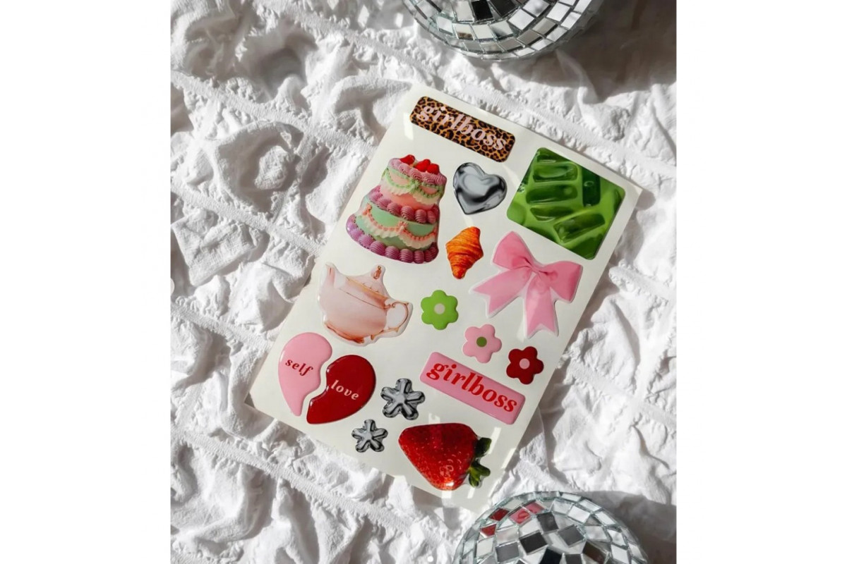 Дитячий стікерпак А6 Girlboss СS-3D-033 на вініловій основі