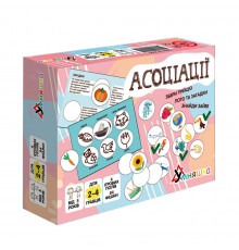 Детское лото "Ассоциации" 2255-UM 6 полей, 84 фишки