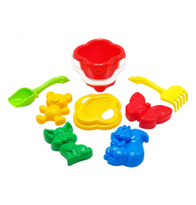 Пісочний набір "Дзвіночок" №2 Colorplast 0985 Червоний