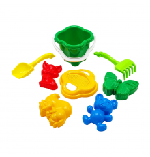 Пісочний набір "Дзвіночок" №2 Colorplast 0985 Зелений