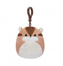 Мягкая игрушка на клипсе Бурундук Мельзи SQUISHMALLOWS SQCP00148, 9 см