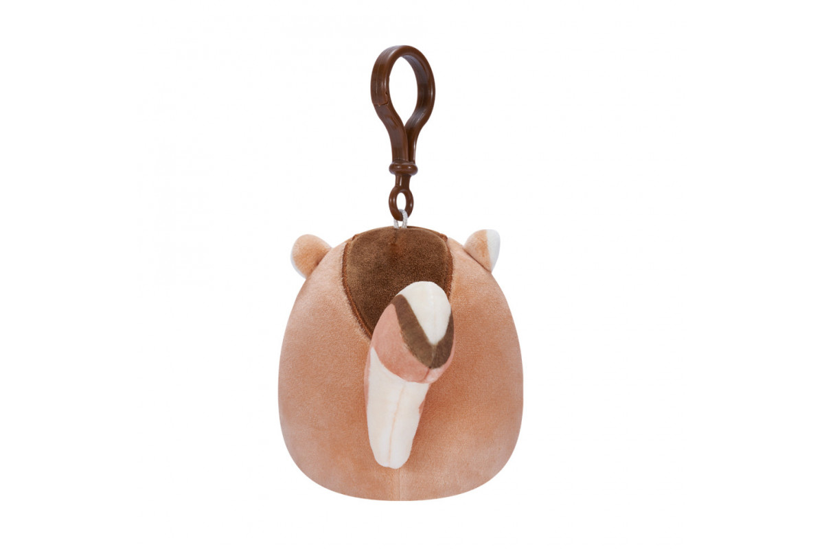 Мягкая игрушка на клипсе Бурундук Мельзи SQUISHMALLOWS SQCP00148, 9 см