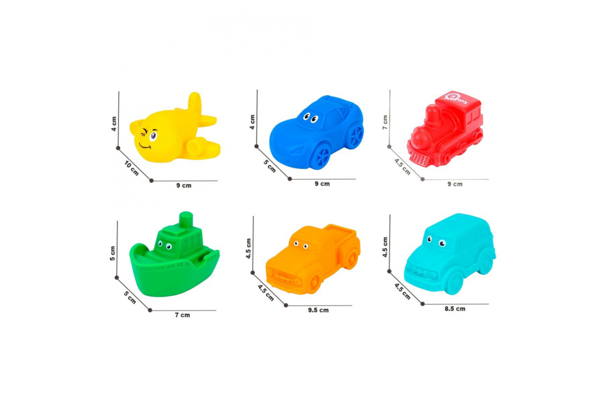 Іграшка "Набір для ванної ТехноК", арт.8973TXK, 6 шт.