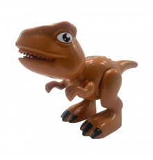 Іграшка тріскачка Динозавр S38  Коричневий