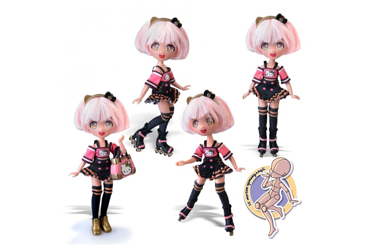 Дитяча лялька "Золота Роллер Діва" 4SF Manga Dolls HKTF1000 серії "Hello Kitty"