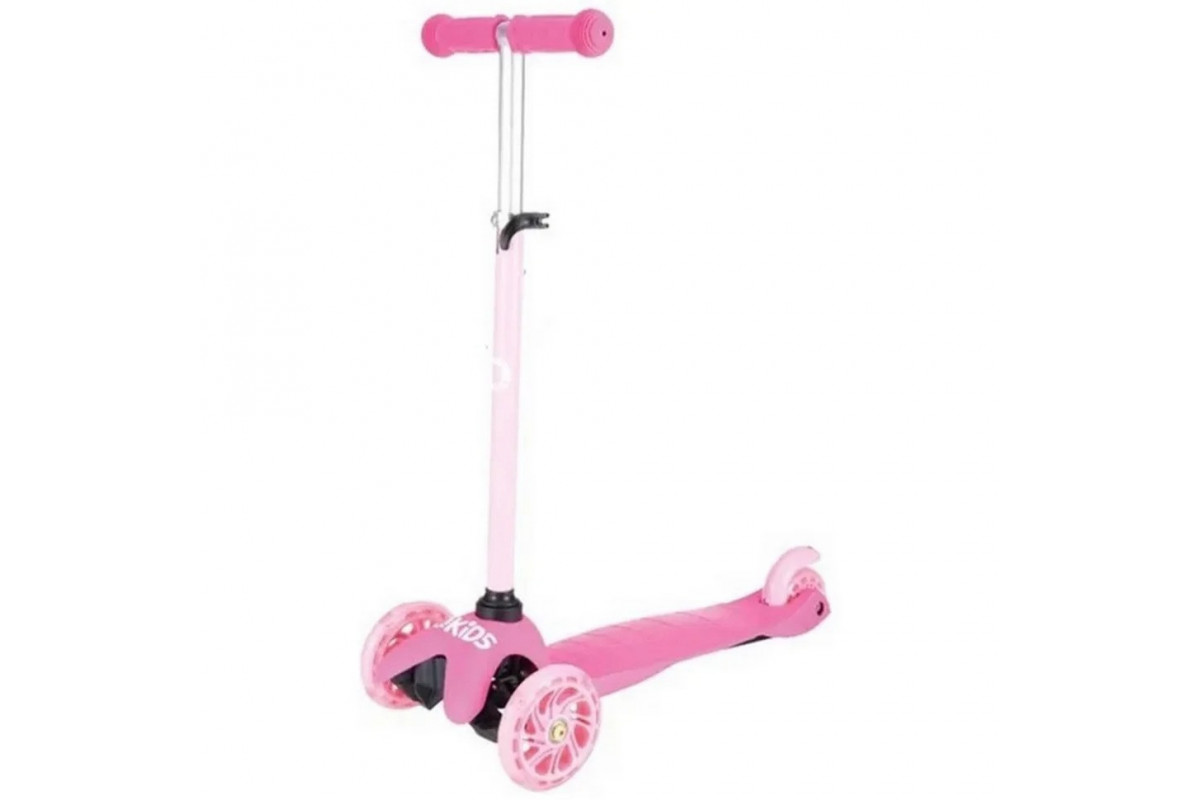 Самокат трехколесный QKIDS LUMIS HUBA00006 розовый