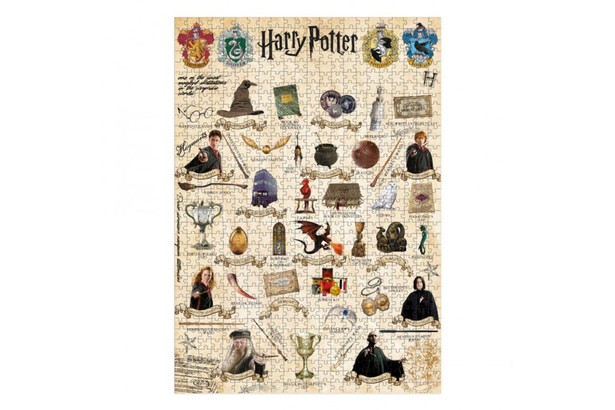 Пазл класичний Easy-XL "Посібник для чарівників" 200569, 770 елементів