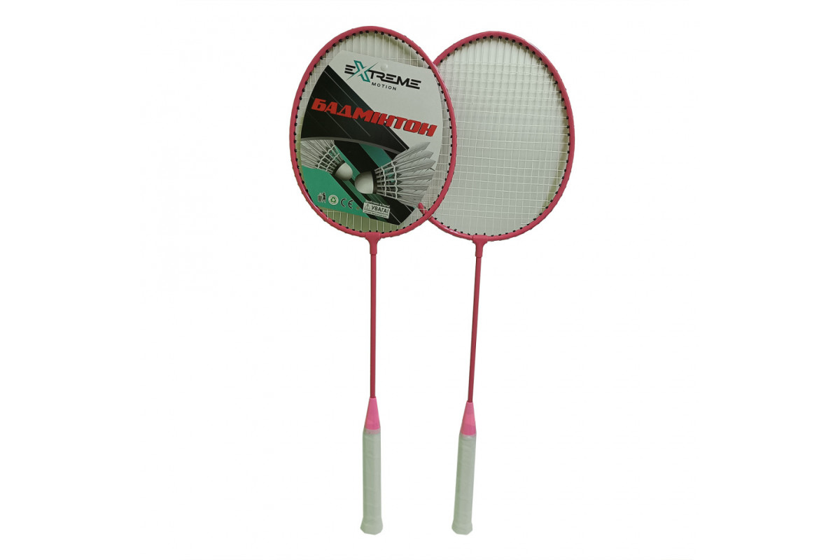 Набор Бадминтона BD24188(Pink) 2 ракетки, в сумке