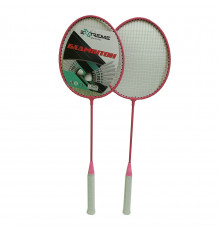 Набор Бадминтона BD24188(Pink) 2 ракетки, в сумке