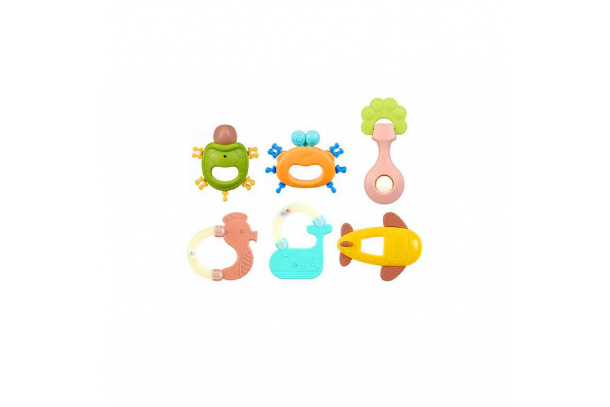 Набір дитячих брязкалець  MY040 6 шт