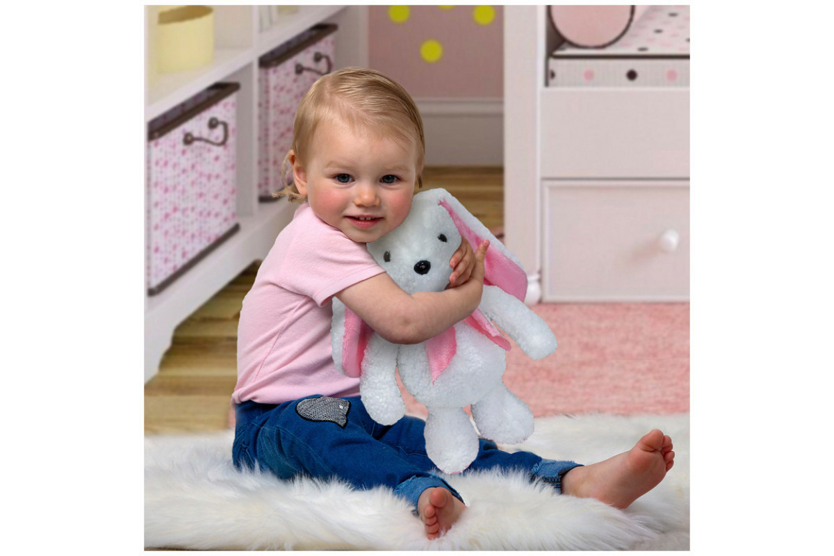 Игрушка мягконабивная Зайка МС 080501-17 розовое