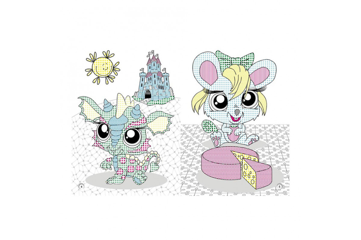 Веселі кольори. Кумедні звірятка Ранок 1554011 малюй водою