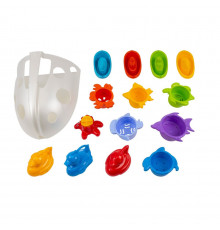 Набор для ванной Органайзер ТехноК 8386TXK 14 игрушек