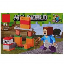 Конструктор детский "Minecraft" 66117-2, 39 деталей