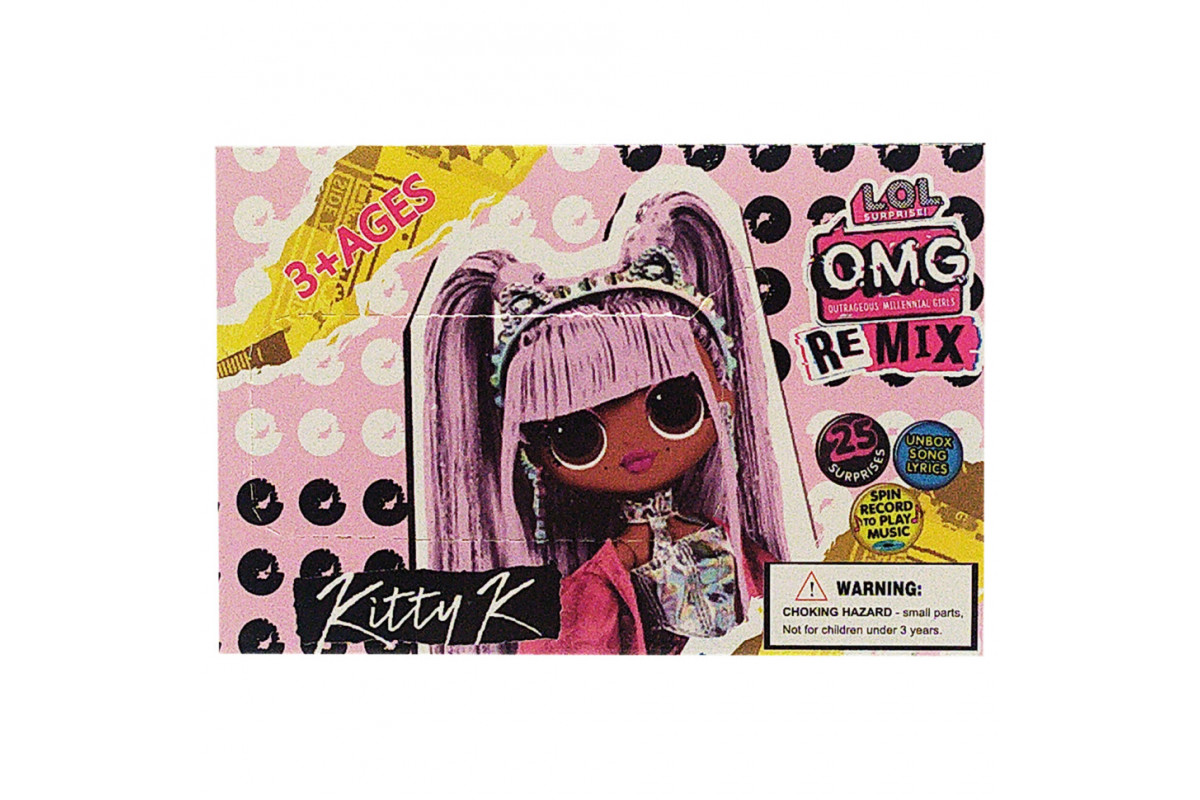 Ігровий набір із лялькою OMG REMIX B2011-7, 10.5 см, мікс кольорів