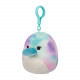 Мягкая игрушка на клипсе Уткобор Бриндал Squishmallows SQCP00215, 9 см