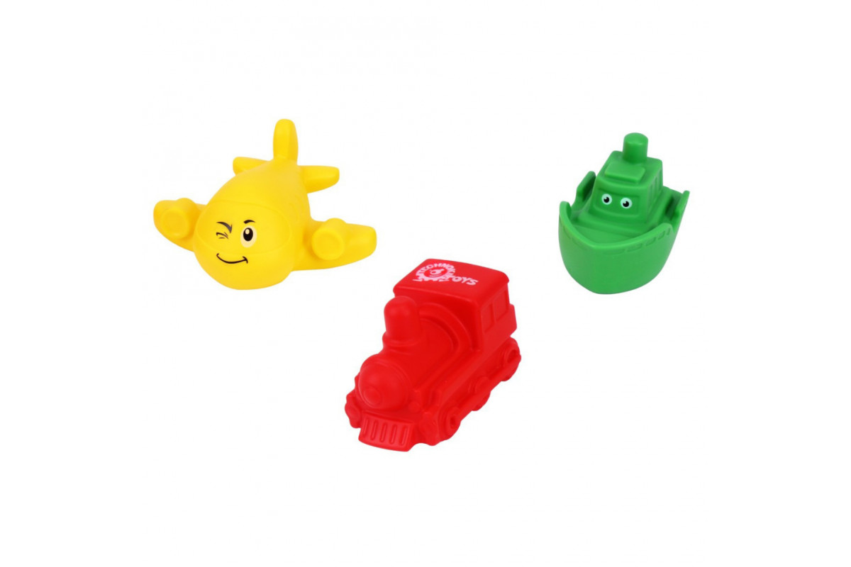 Іграшка "Набір для ванної ТехноК", арт.8980TXK, 3 шт.