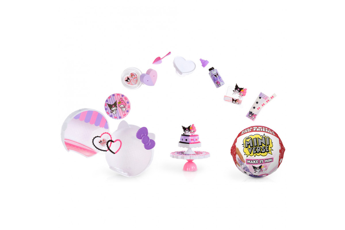 Ігровий набір Створи стиль разом з Хеллоу Кітті та друзями Miniverse 547235 серії "Sanrio" S2