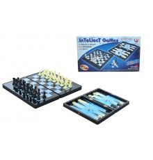 Настольная игра шахматы, нарды, шашки 8899 магнитные