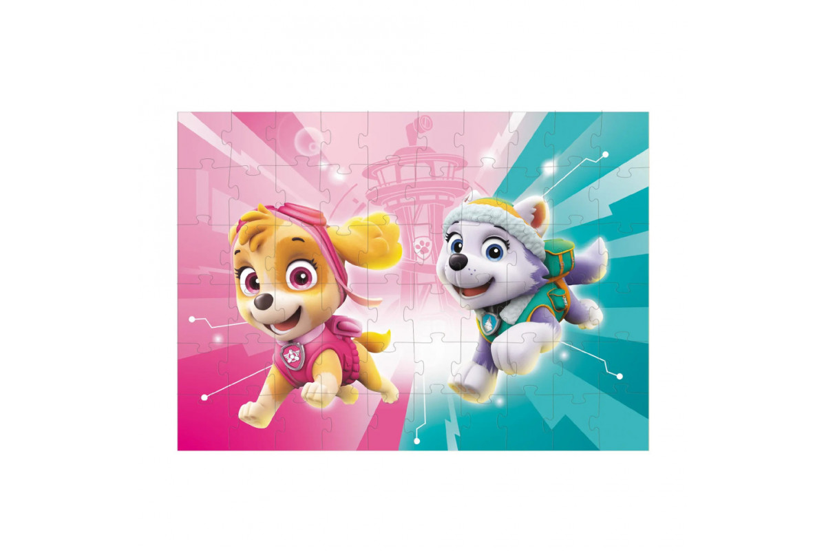 Дитячі Пазли Paw Patrol "Подружки" DoDo 200166 60 елементів, з фігуркою