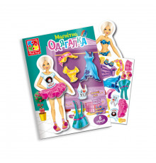 Магнитная игра Одевашка "Блондинка" Vladi Toys VT3204-30 Укр