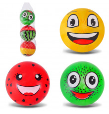 Набор детских мячиков FB24336 размер 10 см, разноцветные