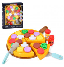 Детский набор продуктов "Пицца" RPF881 нож, съемные продукты, 29 предметов