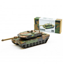 Деревянный 3D конструктор "Танк Леопард" 206-0260, 206 деталей