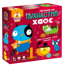 Гра настільна розважальна "Пухнастий хаос" VT8055-32, 2-4 ігрока