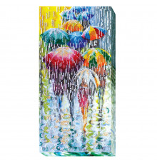 Набор для вышивки бисером "Веселые зонтики" AB-434 40х20 см