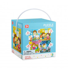 Дитячий пазл "Мій День" DoDo 300130, 4в1