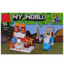 Конструктор детский "Minecraft" 66117-1, 39 деталей