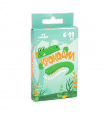 Настольная развлекательная игра «Крокодил» 30786 на украинском языке 35 карточек
