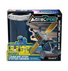 Игровой набор Миссия «Построй станцию связи» Astropod Silverlit 80333 конструктор с фигуркой