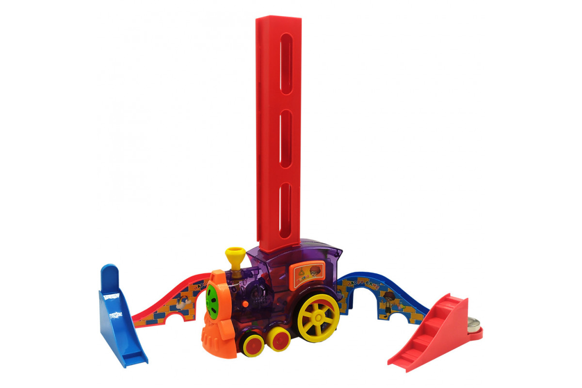 Поезд "DOMINO" YXY955-3A, свет, музыка