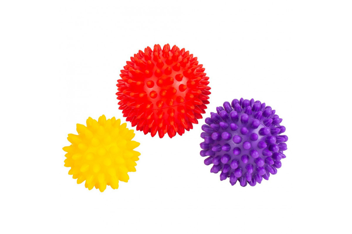 Игрушка "Набор для ванной ТехноК", мячики арт.7457TXK, 3 шт.