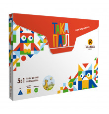 Пазлы для детей "Котик" 960186 (200001-UA) с раскраской