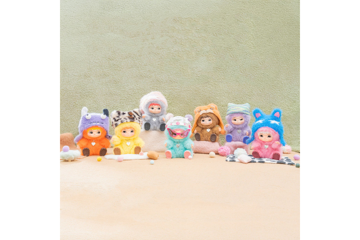 Колекційна м'яка іграшка з кільцем Весела вечірка Pop Top Letsvan 17WK-0601 серії "Wakuku"