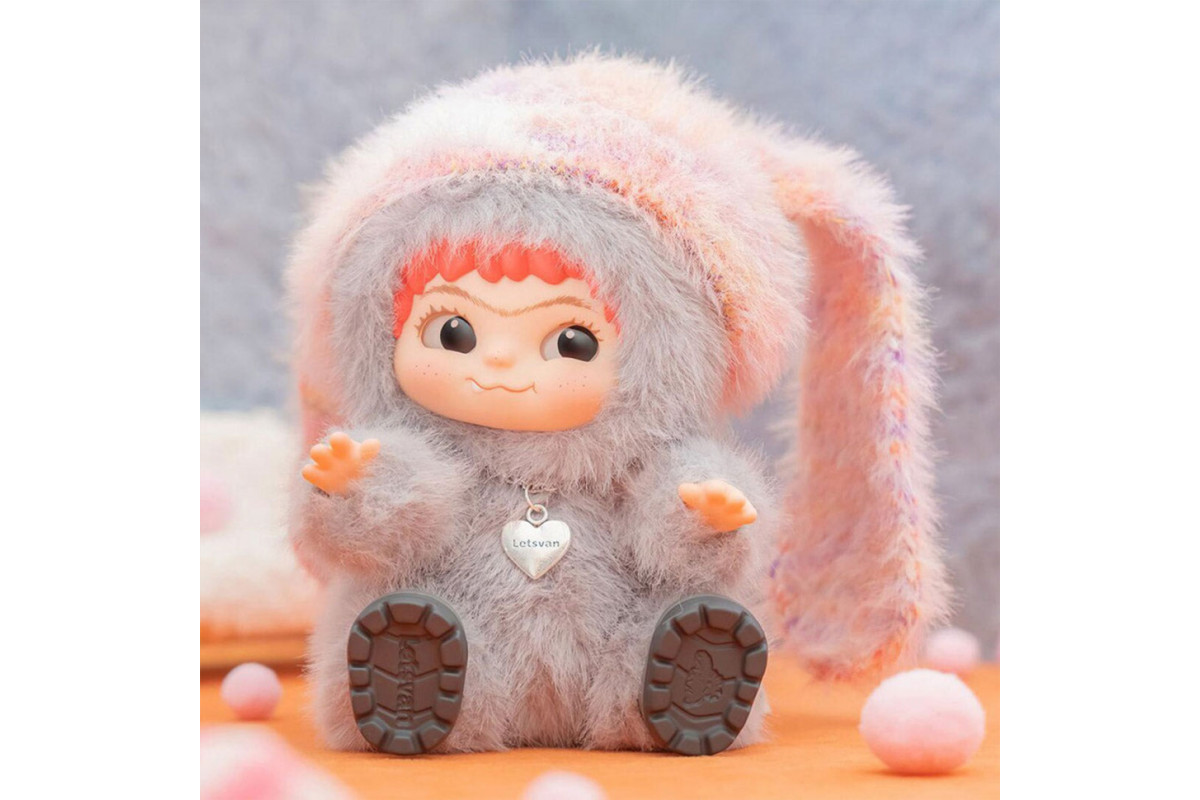 Колекційна м'яка іграшка з кільцем Весела вечірка Pop Top Letsvan 17WK-0601 серії "Wakuku"