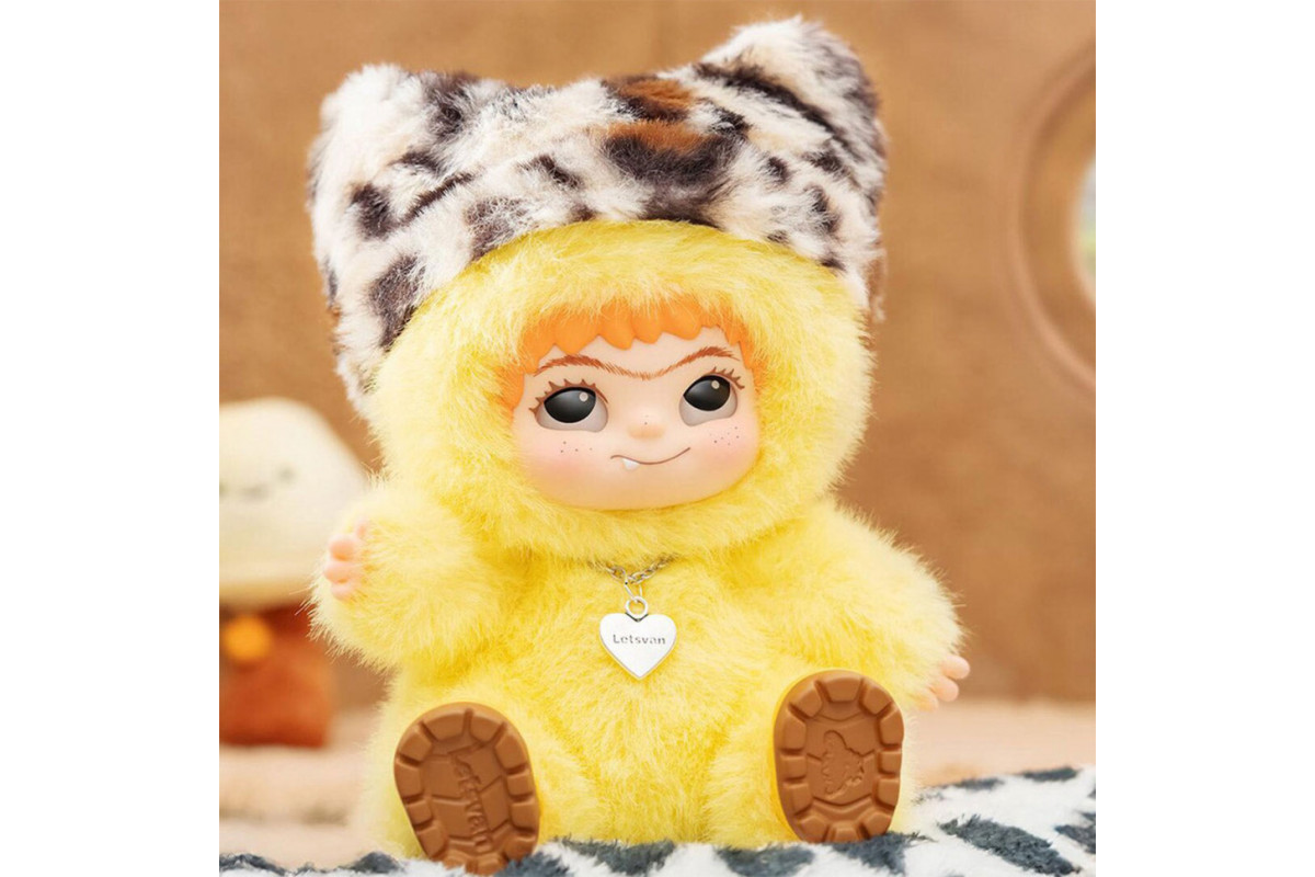 Колекційна м'яка іграшка з кільцем Весела вечірка Pop Top Letsvan 17WK-0601 серії "Wakuku"